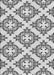 Patterned Gray Rug, pat737gry