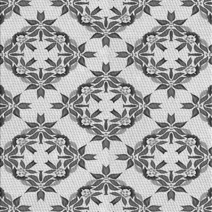 Patterned Gray Rug, pat737gry