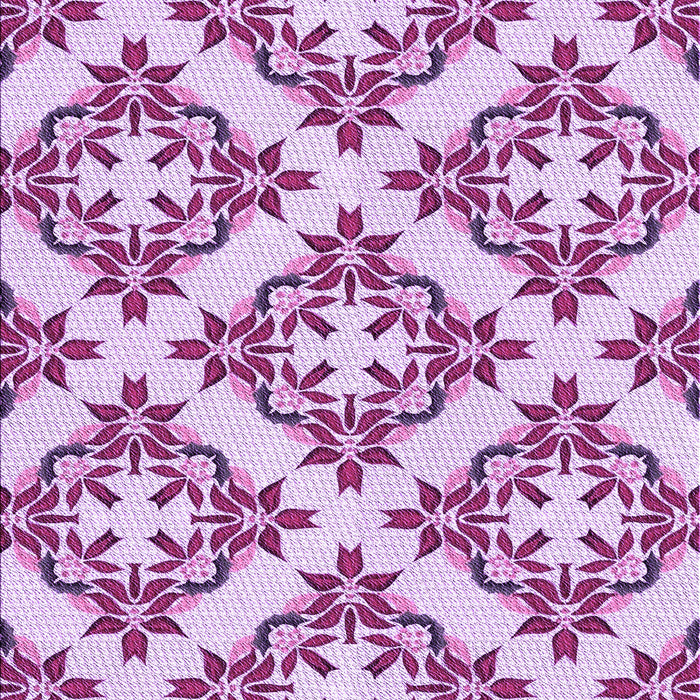 Patterned Blossom Pink Rug, pat737pur