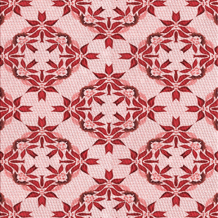 Patterned Pink Rug, pat737rd