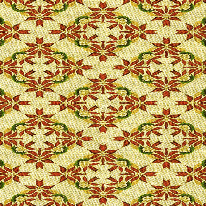 Round Machine Washable Transitional Sedona Brown Rug, wshpat737yw