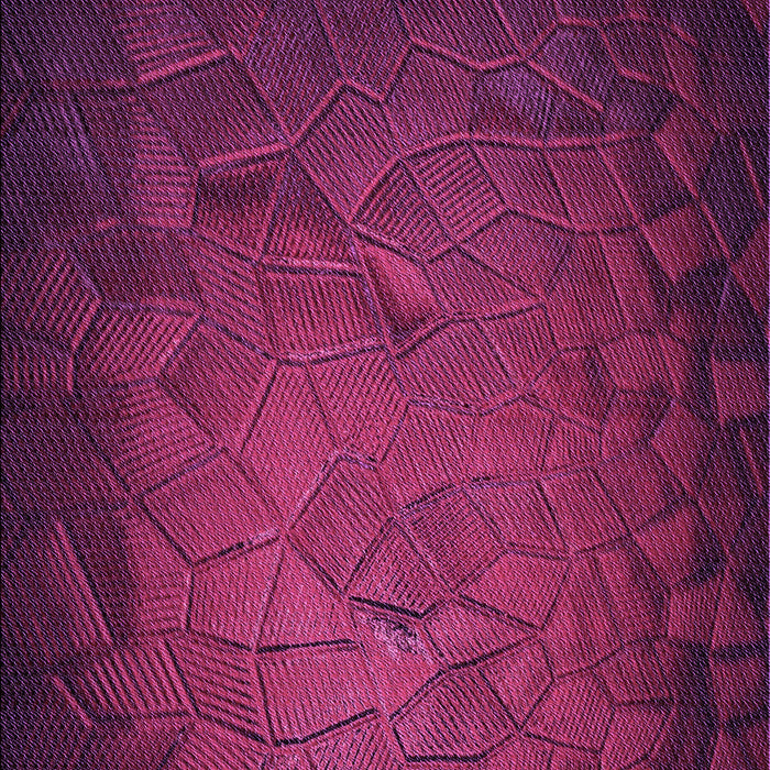 Patterned Medium Violet Red Pink Rug, pat738pur