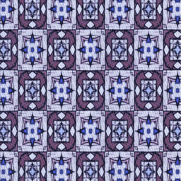 Machine Washable Transitional Blue Rug, wshpat739blu