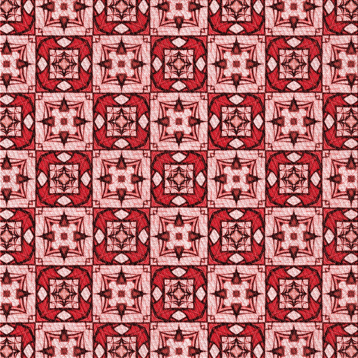 Round Patterned Pastel Pink Rug, pat739rd