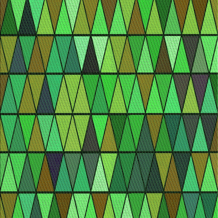 Square Patterned Army Green Rug in a Living Room, pat74grn