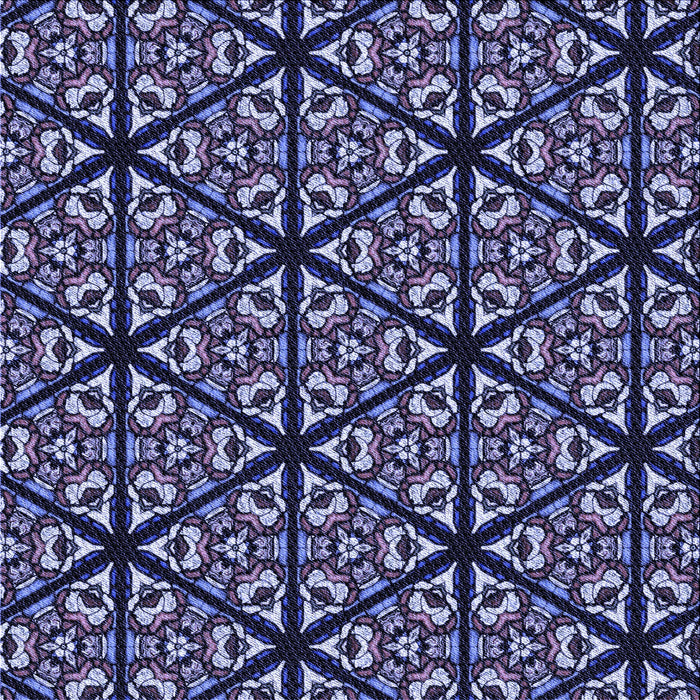 Round Machine Washable Transitional Night Blue Rug, wshpat740blu