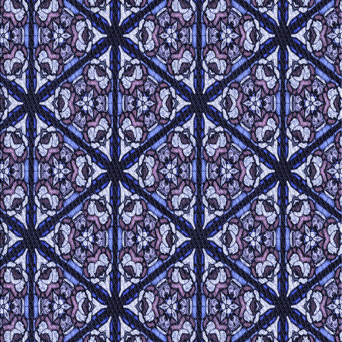 Patterned Night Blue Rug, pat740blu