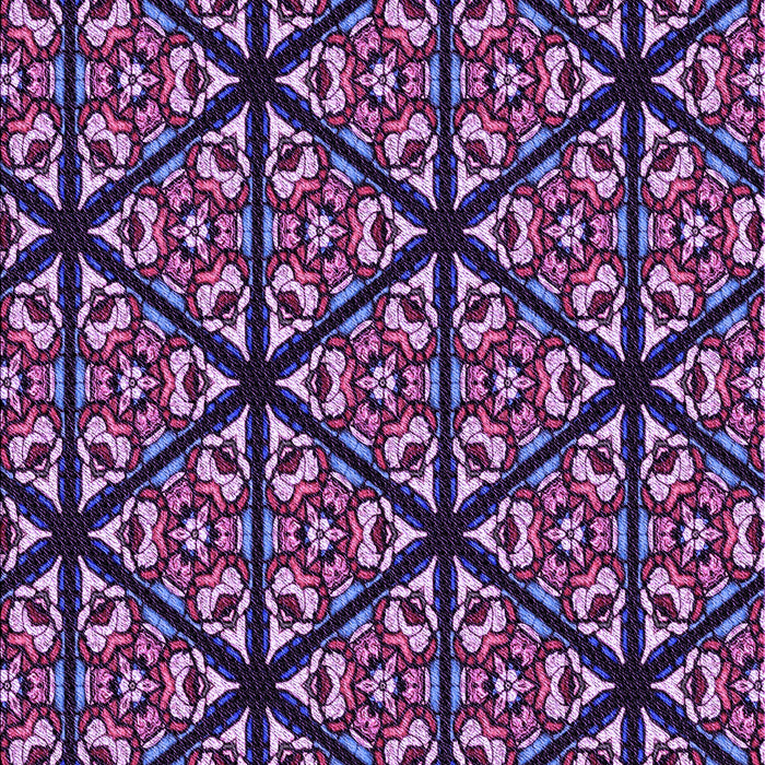 Patterned Dark Purple Rug, pat740pur