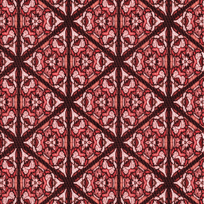 Patterned Maroon Red Rug, pat740rd
