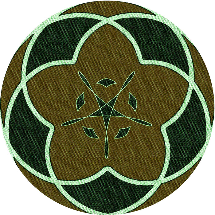 Square Machine Washable Transitional Midnight Gray Rug in a Living Room, wshpat741grn