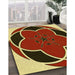 Machine Washable Transitional Metallic Gold Rug in a Family Room, wshpat741yw