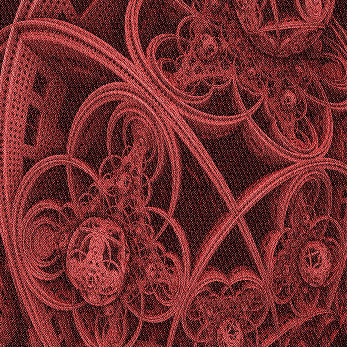 Patterned Maroon Red Rug, pat742rd