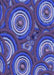 Machine Washable Transitional Light Slate Blue Rug, wshpat743blu