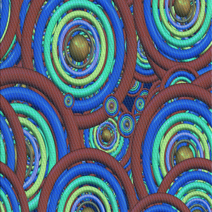 Patterned Dark Raspberry Purple Rug, pat743lblu