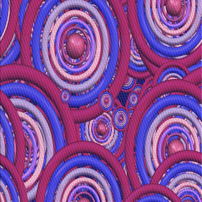 Patterned Medium Violet Red Pink Rug, pat743pur