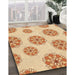 Machine Washable Transitional Orange Rug in a Family Room, wshpat744org