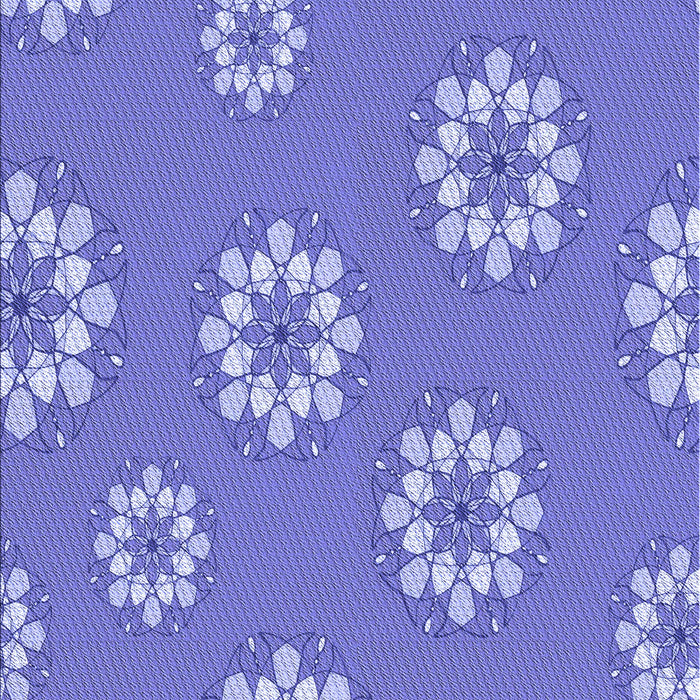 Patterned Purple Mimosa Purple Rug, pat745blu