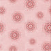 Round Patterned Pastel Red Pink Rug, pat747rd