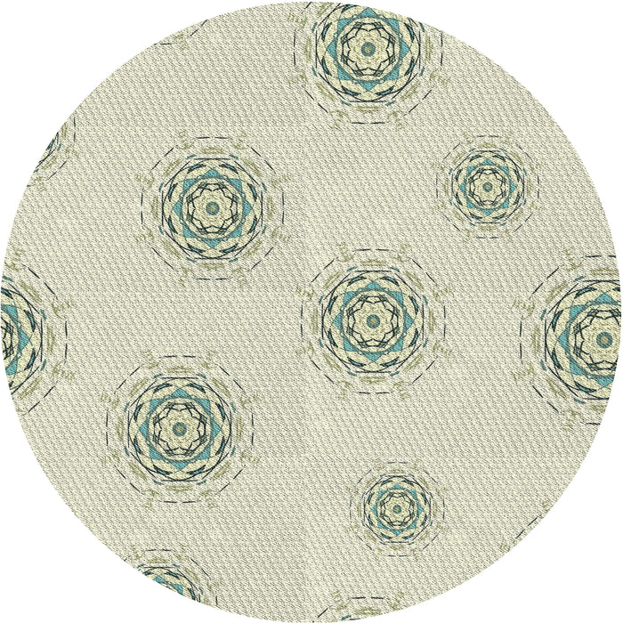 Square Machine Washable Transitional Yellow Beige Rug, wshpat747