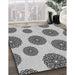 Machine Washable Transitional Gray Rug in a Family Room, wshpat750gry