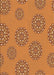Machine Washable Transitional Orange Rug, wshpat752org