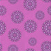 Round Patterned Purple Rug, pat752pur