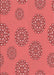 Patterned Red Rug, pat752rd