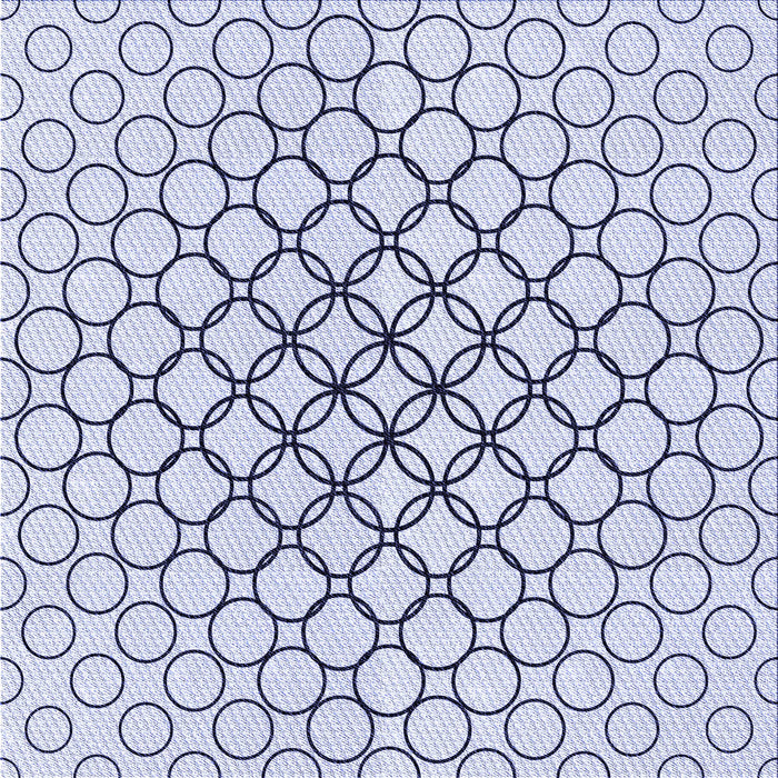 Round Machine Washable Transitional Lavender Blue Rug, wshpat754blu