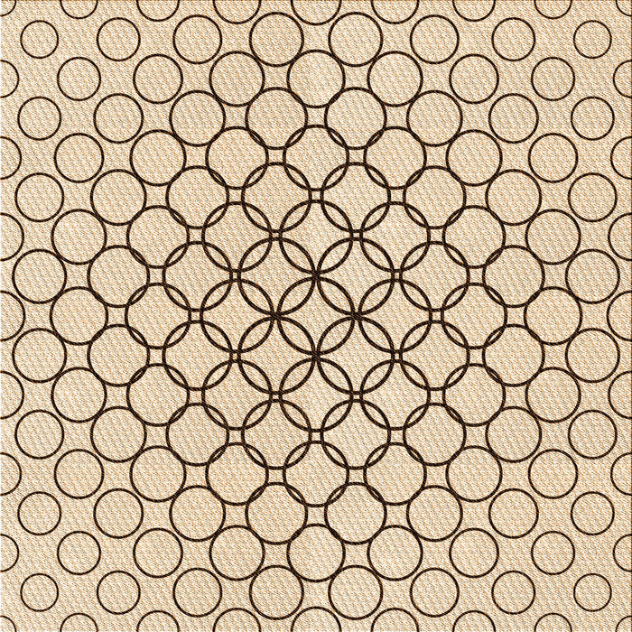 Round Machine Washable Transitional Copper Brown Rug, wshpat754org