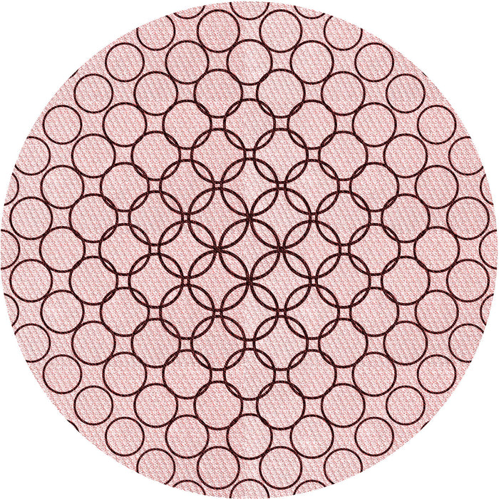 Square Machine Washable Transitional Pink Rug in a Living Room, wshpat754rd