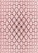 Patterned Pink Rug, pat754rd