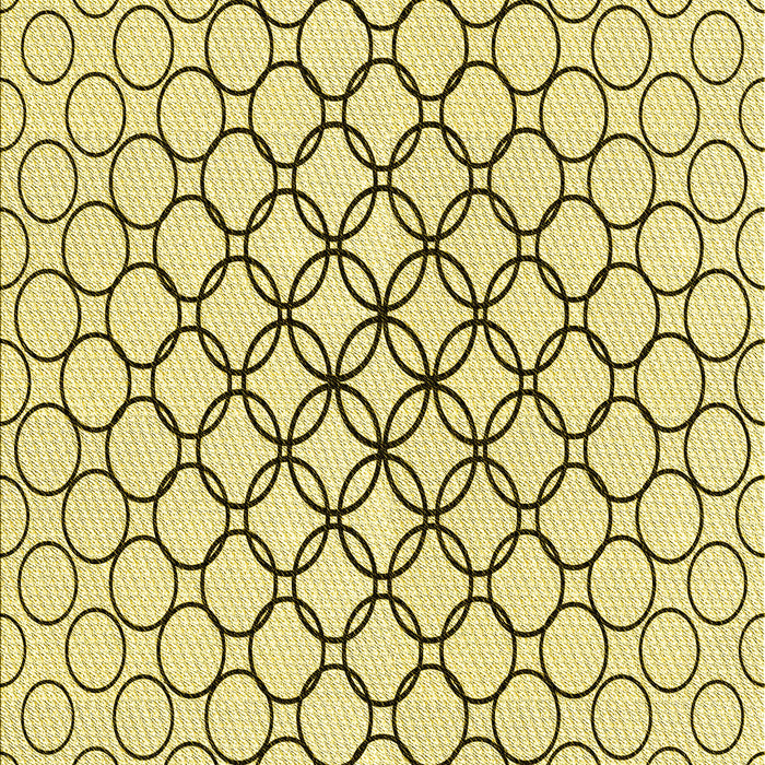 Patterned Sun Yellow Rug, pat754yw