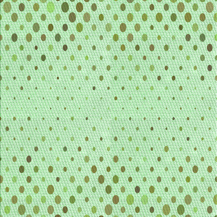 Machine Washable Transitional Mint Green Rug, wshpat755grn