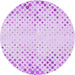 Square Patterned Purple Rug, pat755pur