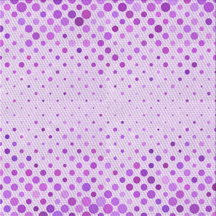 Round Patterned Purple Rug, pat755pur