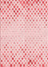 Patterned Light Rose Pink Rug, pat755rd