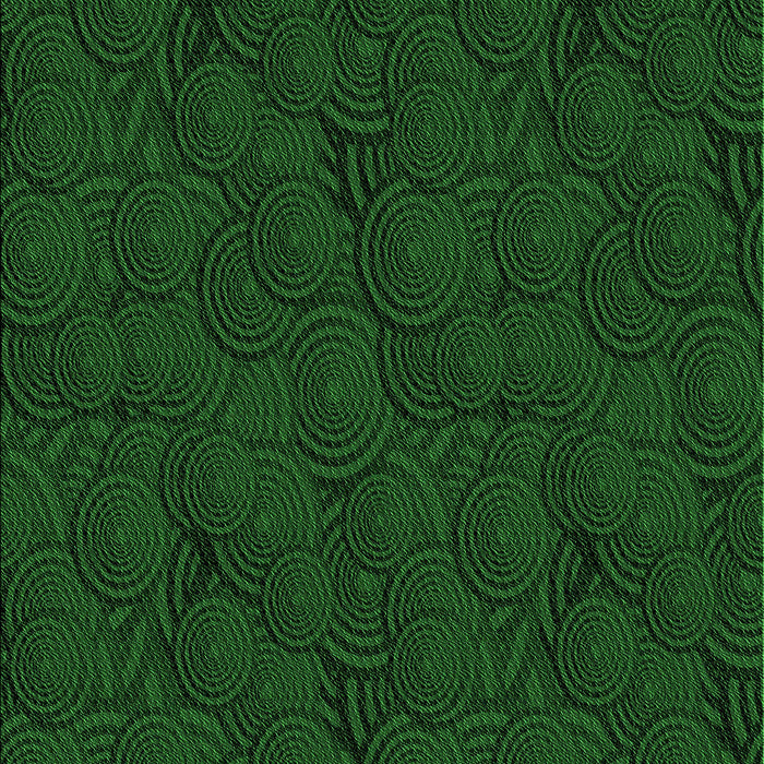 Patterned Green Rug, pat756grn