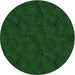 Square Patterned Green Rug, pat756grn