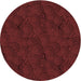 Square Machine Washable Transitional Red Rug in a Living Room, wshpat756rd