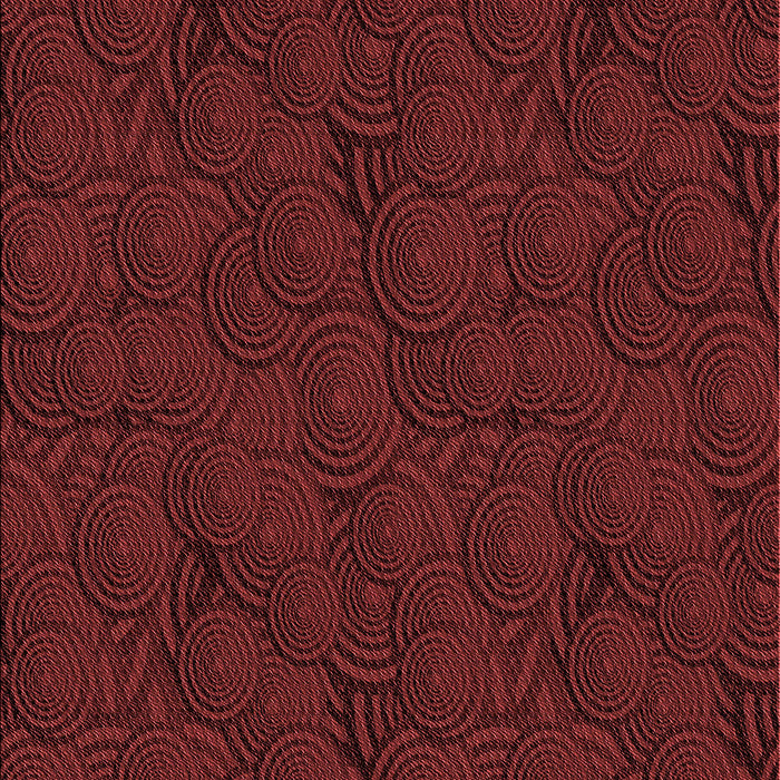 Patterned Red Rug, pat756rd