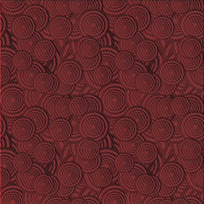 Round Machine Washable Transitional Red Rug, wshpat756rd