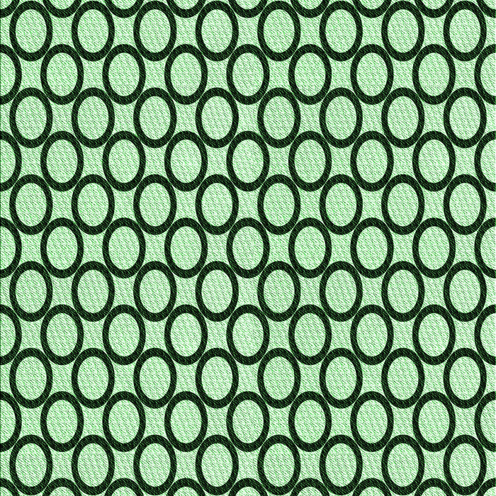 Patterned Medium Forest Green Rug, pat757grn