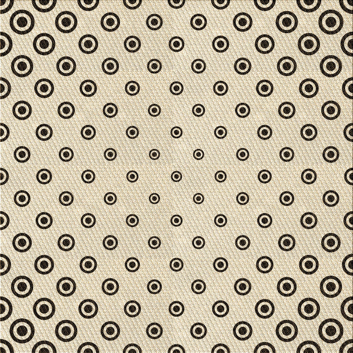 Round Machine Washable Transitional Moccasin Beige Rug, wshpat758brn