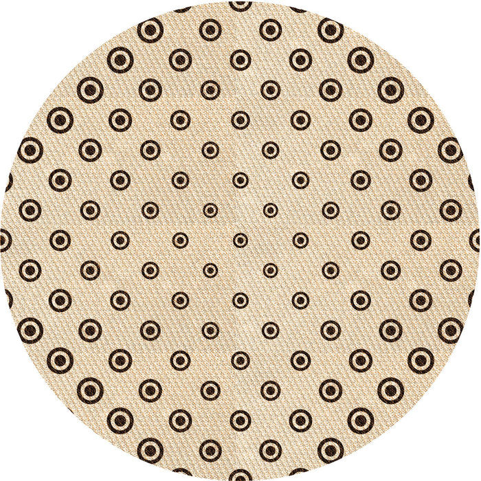 Square Machine Washable Transitional Copper Brown Rug in a Living Room, wshpat758org