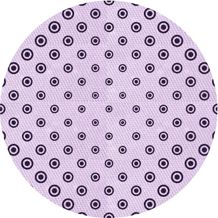 Square Patterned Purple Flower Purple Rug, pat758pur