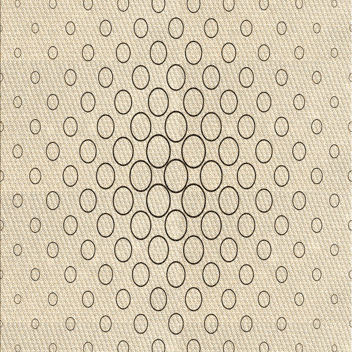 Patterned Moccasin Beige Rug, pat759brn