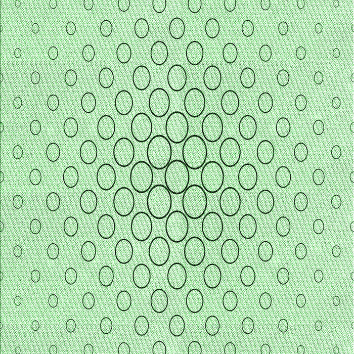 Patterned Mint Green Rug, pat759grn