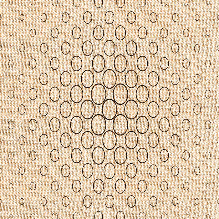 Patterned Moccasin Beige Rug, pat759org