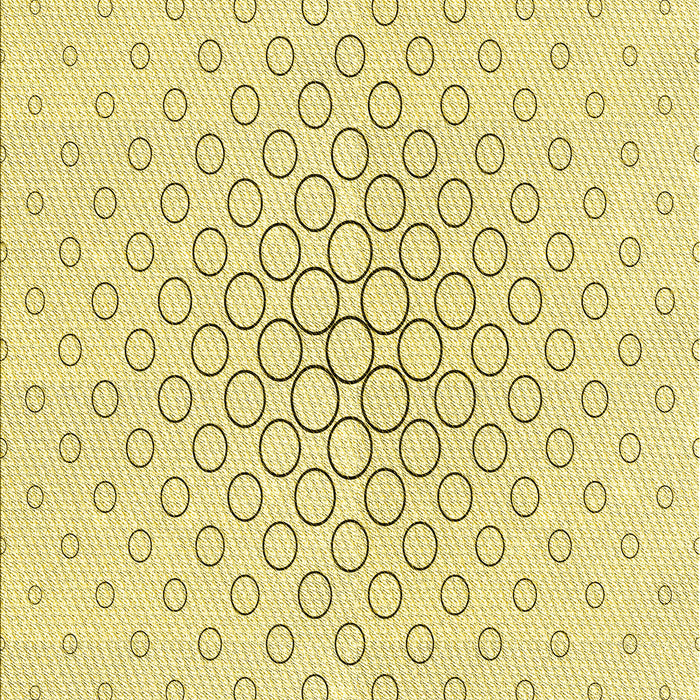 Machine Washable Transitional Yellow Rug, wshpat759yw