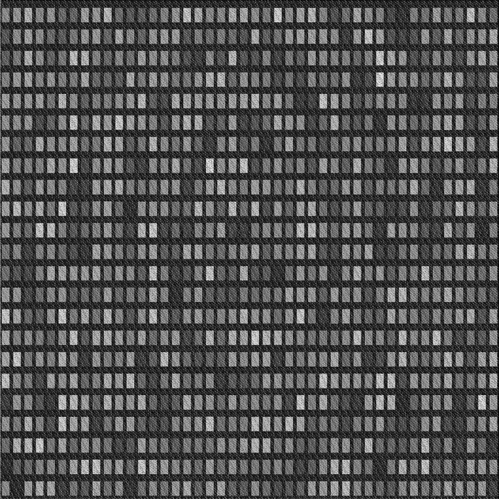 Round Patterned Gray Rug, pat76gry